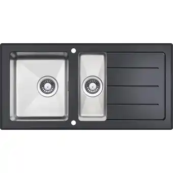 Netto Marken-Discount Respekta Glasspüle New York 100x50 cm - Schwarz Angebot