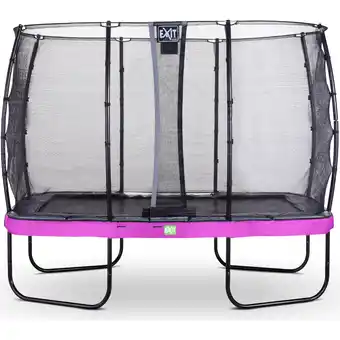 Netto Marken-Discount EXIT Elegant Premium Rect. 214x366 (7x12ft) + Sicherheitsnetz Deluxe RECHTECKIG lila Angebot