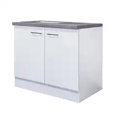 Netto Marken-Discount Flex-Well Spülenunterschrank Matrix 100 cm Angebot