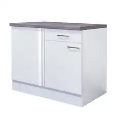 Netto Marken-Discount Flex-Well Eck-Unterschrank Matrix 110x60 cm Angebot