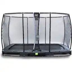 Netto Marken-Discount EXIT Elegant Ground Premium 214x366 (7x12ft) + Sicherheitsnetz Deluxe RECHTECKIG schwarz Angebot