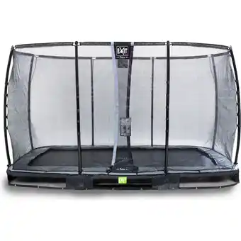 Netto Marken-Discount EXIT Elegant Ground Premium 214x366 (7x12ft) + Sicherheitsnetz Deluxe RECHTECKIG schwarz Angebot