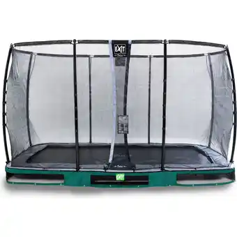 Netto Marken-Discount EXIT Elegant Ground Premium 214x366 (7x12ft) + Sicherheitsnetz Deluxe RECHTECKIG grün Angebot
