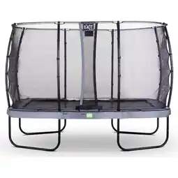 Netto Marken-Discount EXIT Elegant Premium Rect. 244x427 (8x14ft) + Sicherheitsnetz Deluxe RECHTECKIG grau Angebot