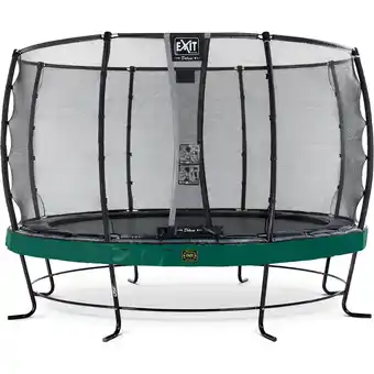 Netto Marken-Discount EXIT Elegant Premium 366 (12ft) + Sicherheitsnetz Deluxe RUND grün Angebot