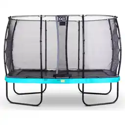 Netto Marken-Discount EXIT Elegant Premium Rect. 244x427 (8x14ft) + Sicherheitsnetz Deluxe RECHTECKIG blau Angebot