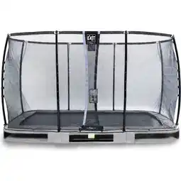 Netto Marken-Discount EXIT Elegant Ground Premium 214x366 (7x12ft) + Sicherheitsnetz Deluxe RECHTECKIG grau Angebot