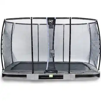 Netto Marken-Discount EXIT Elegant Ground Premium 214x366 (7x12ft) + Sicherheitsnetz Deluxe RECHTECKIG grau Angebot