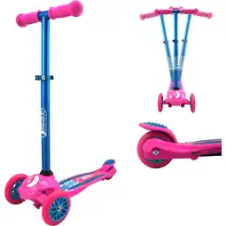 Netto Marken-Discount Scooter 3-Wheel pink/blau Angebot