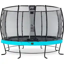 Netto Marken-Discount EXIT Elegant Premium 366 (12ft) + Sicherheitsnetz Deluxe RUND blau Angebot