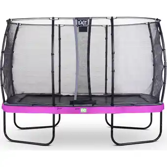 Netto Marken-Discount EXIT Elegant Premium Rect. 244x427 (8x14ft) + Sicherheitsnetz Deluxe RECHTECKIG lila Angebot