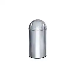 Netto Marken-Discount hjh OFFICE Mülleimer PUSH 50L Stahlblech Angebot
