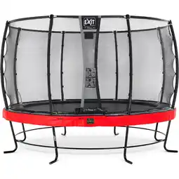 Netto Marken-Discount EXIT Elegant Premium 366 (12ft) + Sicherheitsnetz Deluxe RUND rot Angebot
