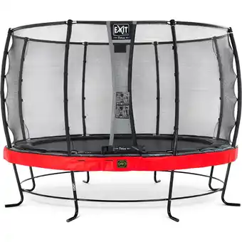 Netto Marken-Discount EXIT Elegant Premium 366 (12ft) + Sicherheitsnetz Deluxe RUND rot Angebot