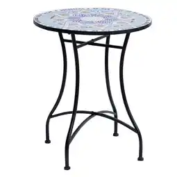 Netto Marken-Discount Outsunny Gartentisch Stahl, Keramik Angebot