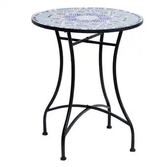 Netto Marken-Discount Outsunny Gartentisch Stahl, Keramik Angebot