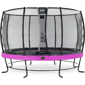 Netto Marken-Discount EXIT Elegant Premium 366 (12ft) + Sicherheitsnetz Deluxe RUND lila Angebot