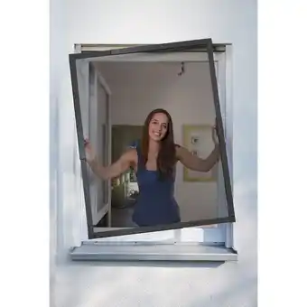 Netto Marken-Discount Schellenberg Telescope Insektenschutz-Fenster, anthrazit, 100 x 120 cm Angebot
