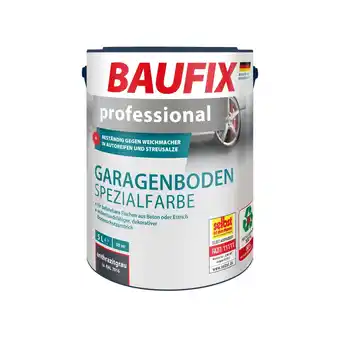 Netto Marken-Discount BAUFIX professional Garagenboden Spezialfarbe anthrazitgrau matt, 5 Liter, Beton- und Bodenfarbe Angebot