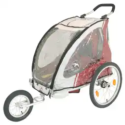 Netto Marken-Discount Regenüberzug für Einsitzer-Kinderanhänger mit Dualfunktion Angebot