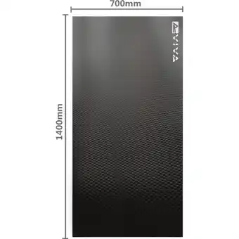 Netto Marken-Discount AsVIVA Fitnessgeräte Bodenschutzmatte UM2 140x70cm Unterlegmatte Angebot