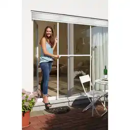 Netto Marken-Discount Schellenberg Insektenschutz-Schiebetür, weiß, 120 x 240 cm Angebot