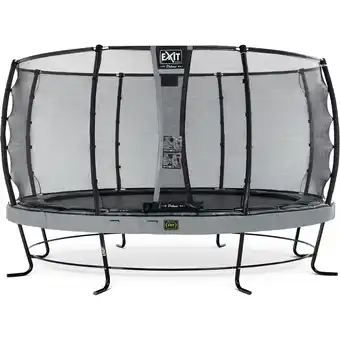 Netto Marken-Discount EXIT Elegant Premium 427 (14ft) + Sicherheitsnetz Deluxe RUND grau Angebot