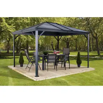 Netto Marken-Discount Sojag Pavillon Ventura, 296 x 423 cm Angebot