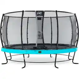 Netto Marken-Discount EXIT Elegant Premium 427 (14ft) + Sicherheitsnetz Deluxe RUND blau Angebot