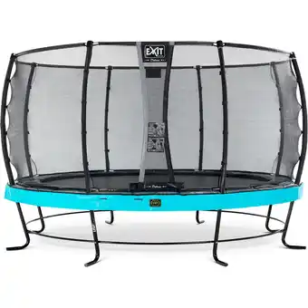 Netto Marken-Discount EXIT Elegant Premium 427 (14ft) + Sicherheitsnetz Deluxe RUND blau Angebot