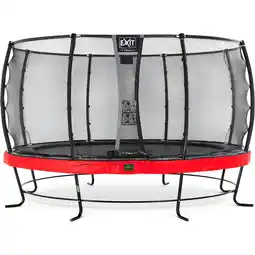 Netto Marken-Discount EXIT Elegant Premium 427 (14ft) + Sicherheitsnetz Deluxe RUND rot Angebot