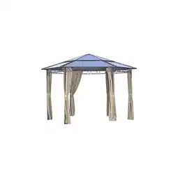 Netto Marken-Discount Garden Pleasure Pavillon SALMON, 6-eckig Angebot