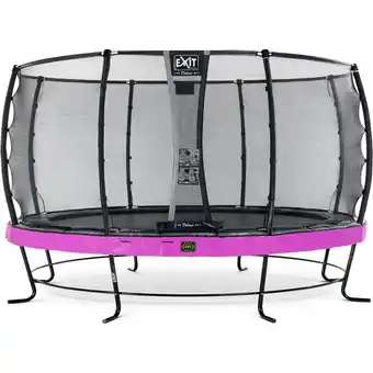 Netto Marken-Discount EXIT Elegant Premium 427 (14ft) + Sicherheitsnetz Deluxe RUND lila Angebot