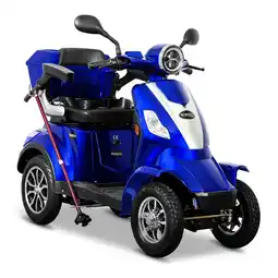 Netto Marken-Discount Rolektro E-Quad 25, Blau, 1000 Watt Angebot