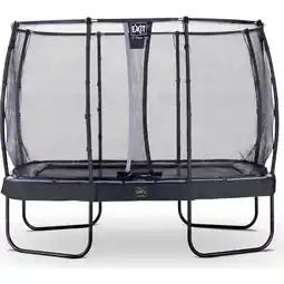 Netto Marken-Discount EXIT Elegant Premium Rect. 214x366 (7x12ft) + Sicherheitsnetz Deluxe RECHTECKIG schwarz Angebot