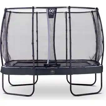 Netto Marken-Discount EXIT Elegant Premium Rect. 214x366 (7x12ft) + Sicherheitsnetz Deluxe RECHTECKIG schwarz Angebot