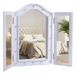Netto Marken-Discount HOMCOM Kosmetikspiegel MDF, Glas Angebot