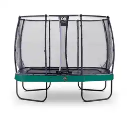 Netto Marken-Discount EXIT Elegant Premium Rect. 214x366 (7x12ft) + Sicherheitsnetz Deluxe RECHTECKIG grün Angebot
