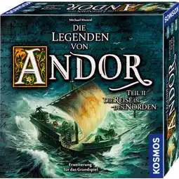 Netto Marken-Discount Kosmos Brettspiel Die Legenden von Andor - Teil II: Die Reise in den Norden Angebot
