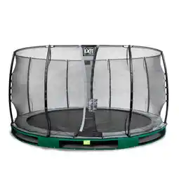 Netto Marken-Discount EXIT Elegant Ground 427 (14ft) RUND + Sicherheitsnetz Economy grün Angebot