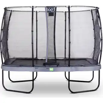 Netto Marken-Discount EXIT Elegant Premium Rect. 214x366 (7x12ft) + Sicherheitsnetz Deluxe RECHTECKIG grau Angebot