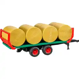 Netto Marken-Discount bruder Modellfahrzeug Ballentransportanhänger Angebot