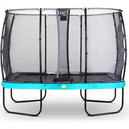 Netto Marken-Discount EXIT Elegant Premium Rect. 214x366 (7x12ft) + Sicherheitsnetz Deluxe RECHTECKIG blau Angebot