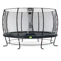 Netto Marken-Discount EXIT Elegant 427 (14ft) RUND + Sicherheitsnetz Economy schwarz Angebot