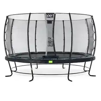 Netto Marken-Discount EXIT Elegant 427 (14ft) RUND + Sicherheitsnetz Economy schwarz Angebot