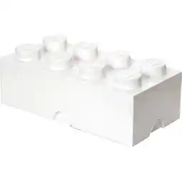Netto Marken-Discount Room Copenhagen Aufbewahrungsbox LEGO Storage Brick 8 weiß Angebot