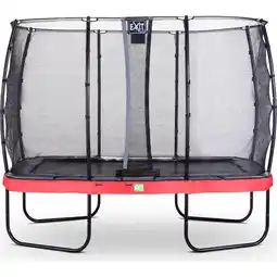 Netto Marken-Discount EXIT Elegant Premium Rect. 214x366 (7x12ft) + Sicherheitsnetz Deluxe RECHTECKIG rot Angebot