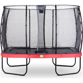 Netto Marken-Discount EXIT Elegant Premium Rect. 214x366 (7x12ft) + Sicherheitsnetz Deluxe RECHTECKIG rot Angebot