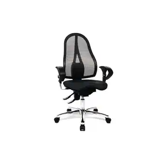 Netto Marken-Discount Topstar Profi Bürostuhl SITNESS 15 U2 Stoff mit Armlehnen (höhenverstellbar) Angebot