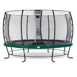 Netto Marken-Discount EXIT Elegant 427 (14ft) RUND + Sicherheitsnetz Economy grün Angebot